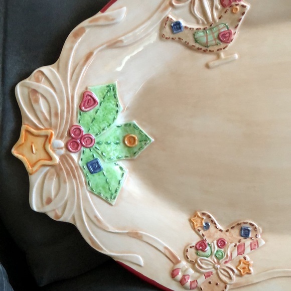 Pfaltzgraff Crafty Christmas platter - Picture 4 of 5